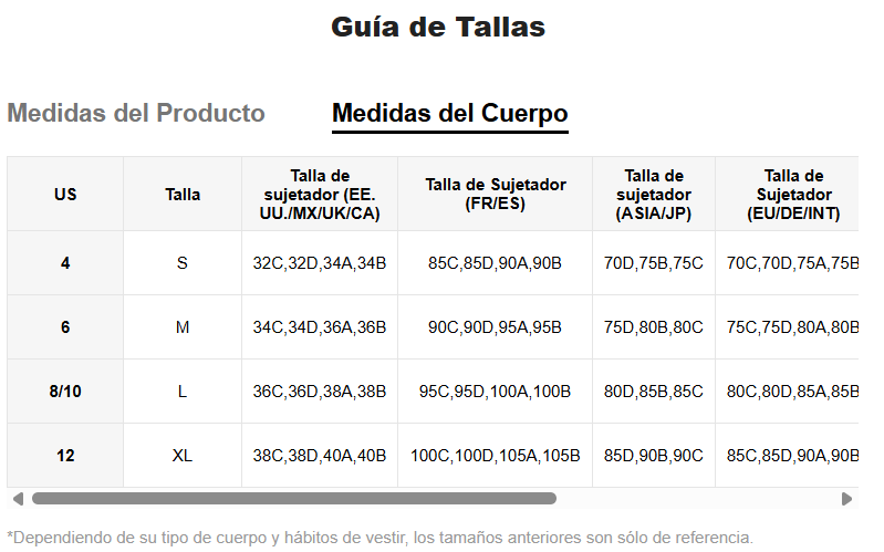 Lencería: Encanto secreto