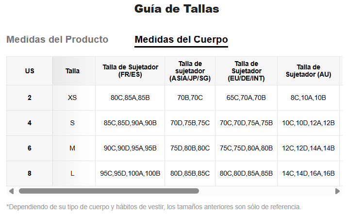 Lencería: Intimates Set