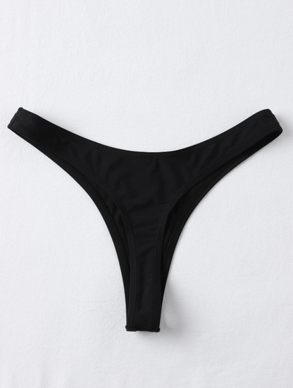 Bottom bikini tanga corte alto