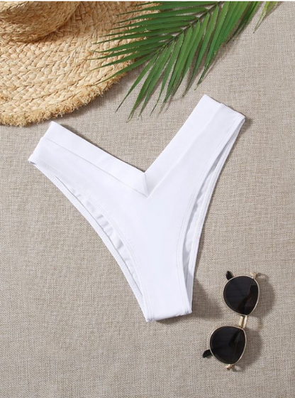 Bottom bikini de corte alto