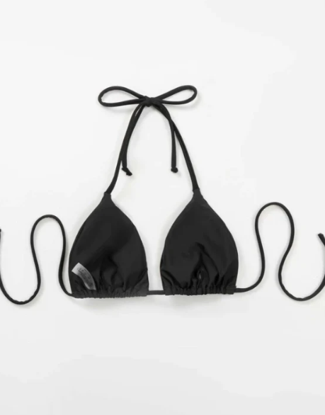 Top bikini triángulo halter