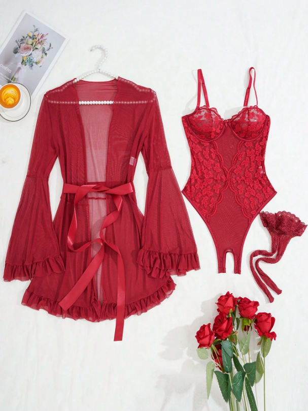 Lencería: Spicy Burgundy