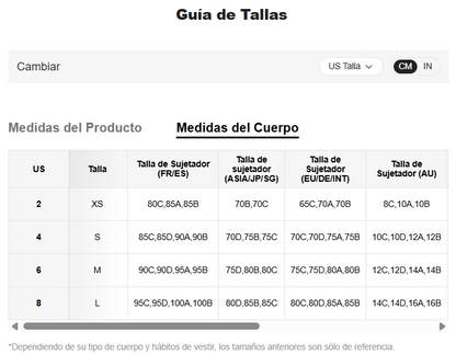 Lencería: Sweet Caroline