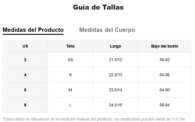 Lencería: Intimates Set