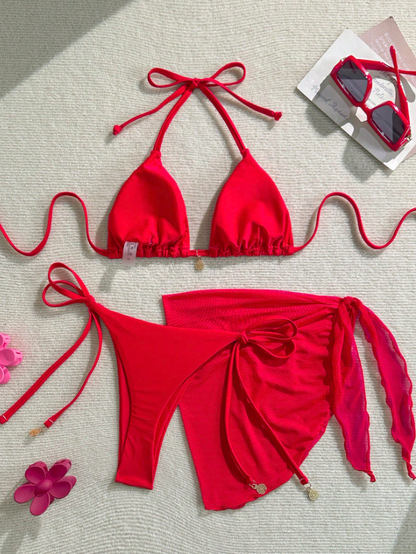 Bikini 3 piezas Rouge