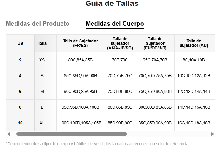 Lencería: Charlaine body