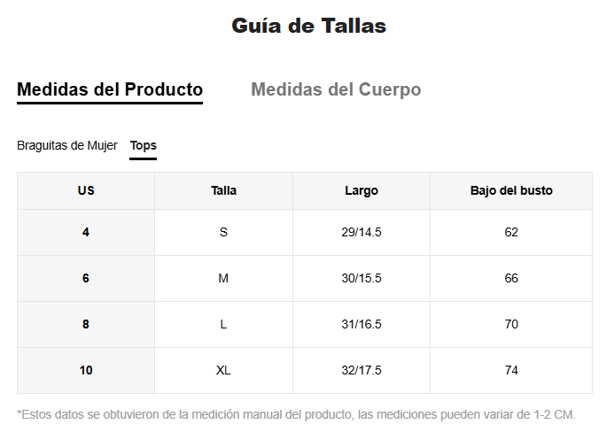 Lencería: Gabriella
