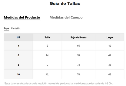 Lencería: Celina
