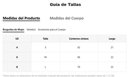 Lencería: Jules