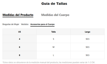 Lencería: Jules