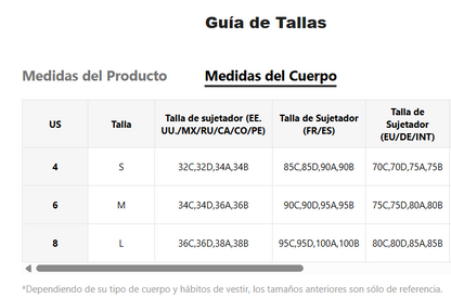 Lencería: Jules