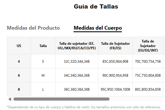 Lencería: Adela