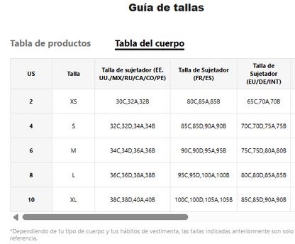 Lencería: Stela