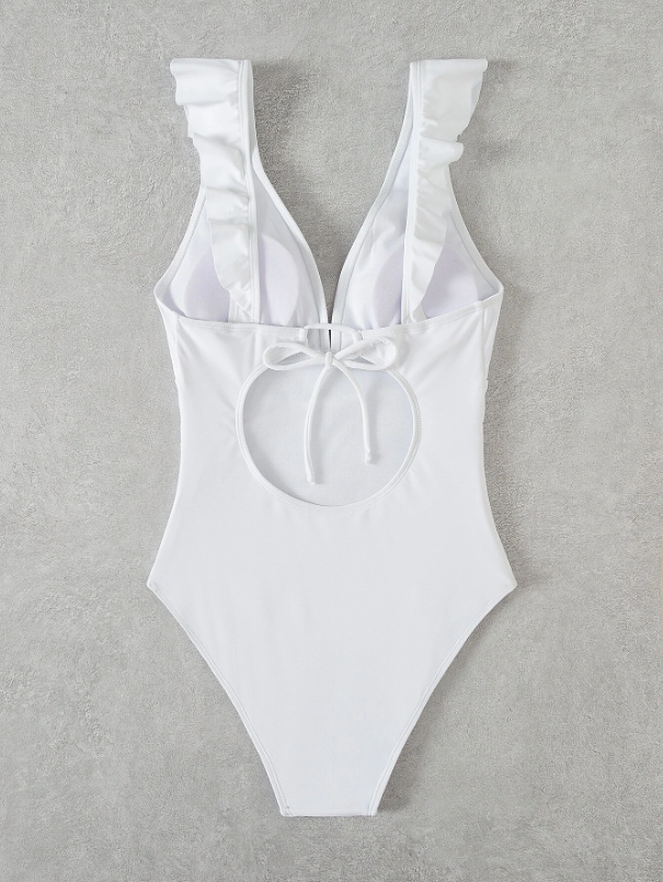 Traje de baño: Sweet white