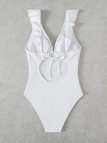 Traje de baño: Sweet white