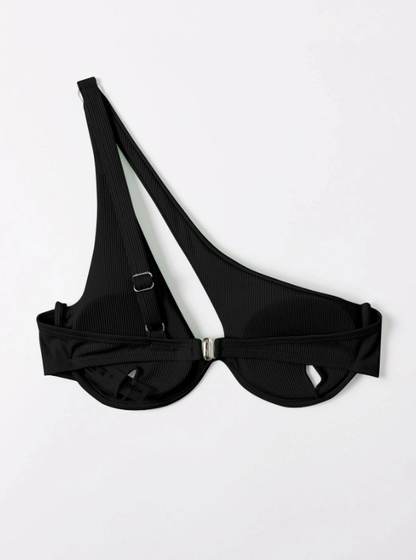 Top bikini de un hombro