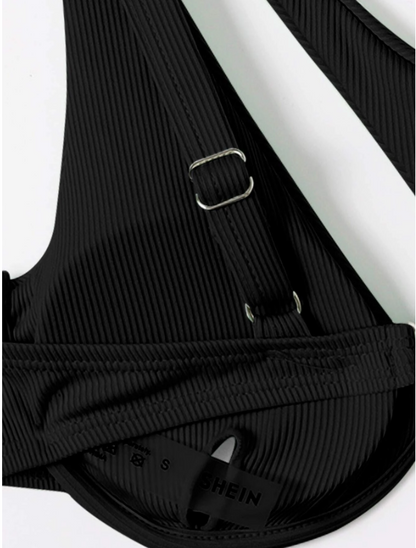 Top bikini de un hombro