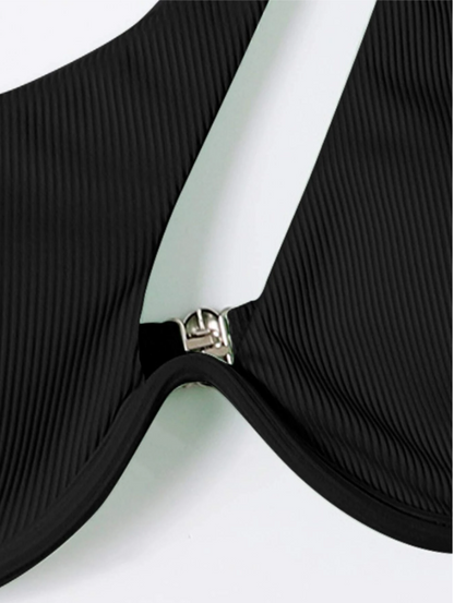 Top bikini de un hombro